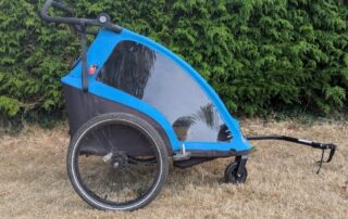 blue-trailer01 Blue bike trailer